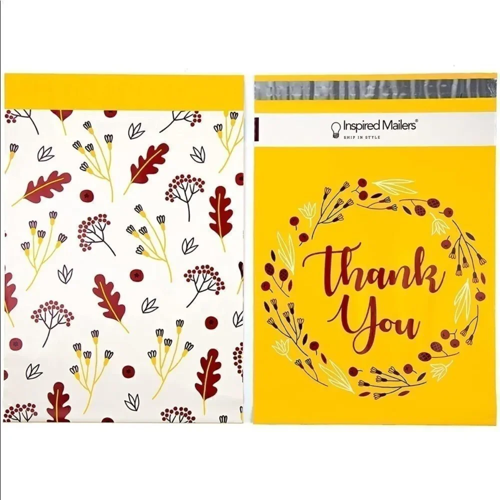 Poly Mailers MIX Fall 6x9 10x13 30pcs 30stickers